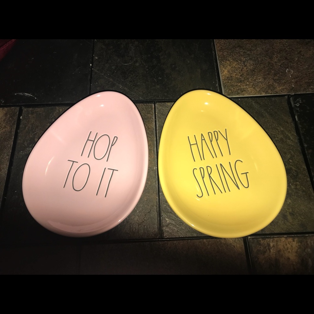 Rae Dunn Easter Egg Plates 💐